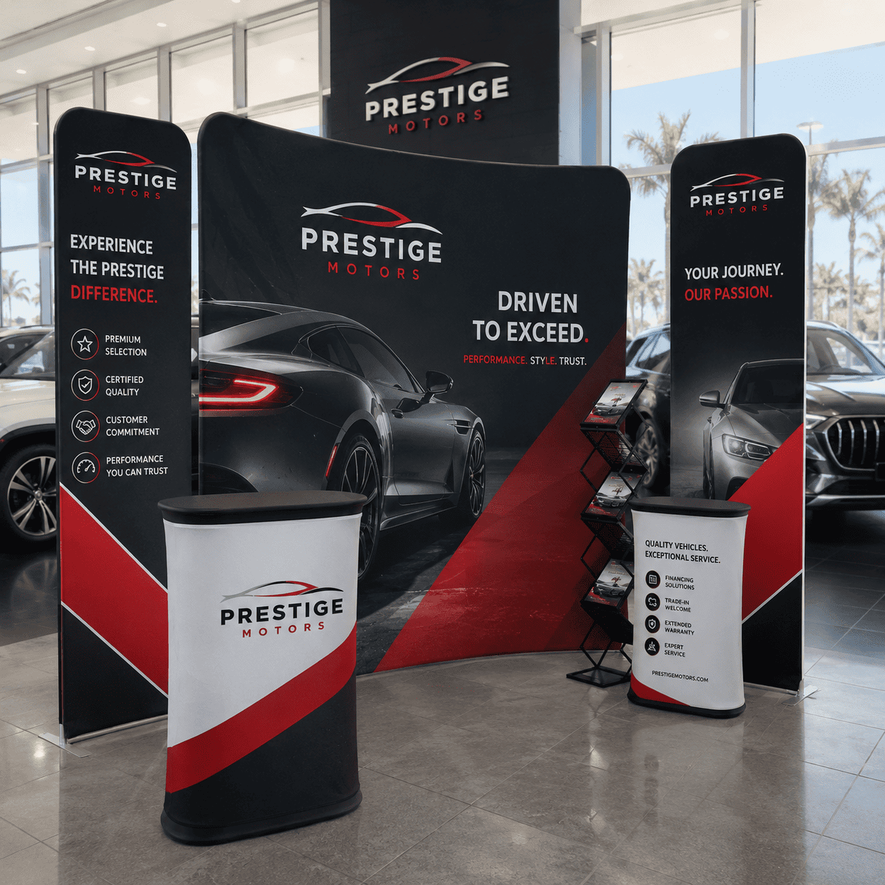 Tension Fabric Displays