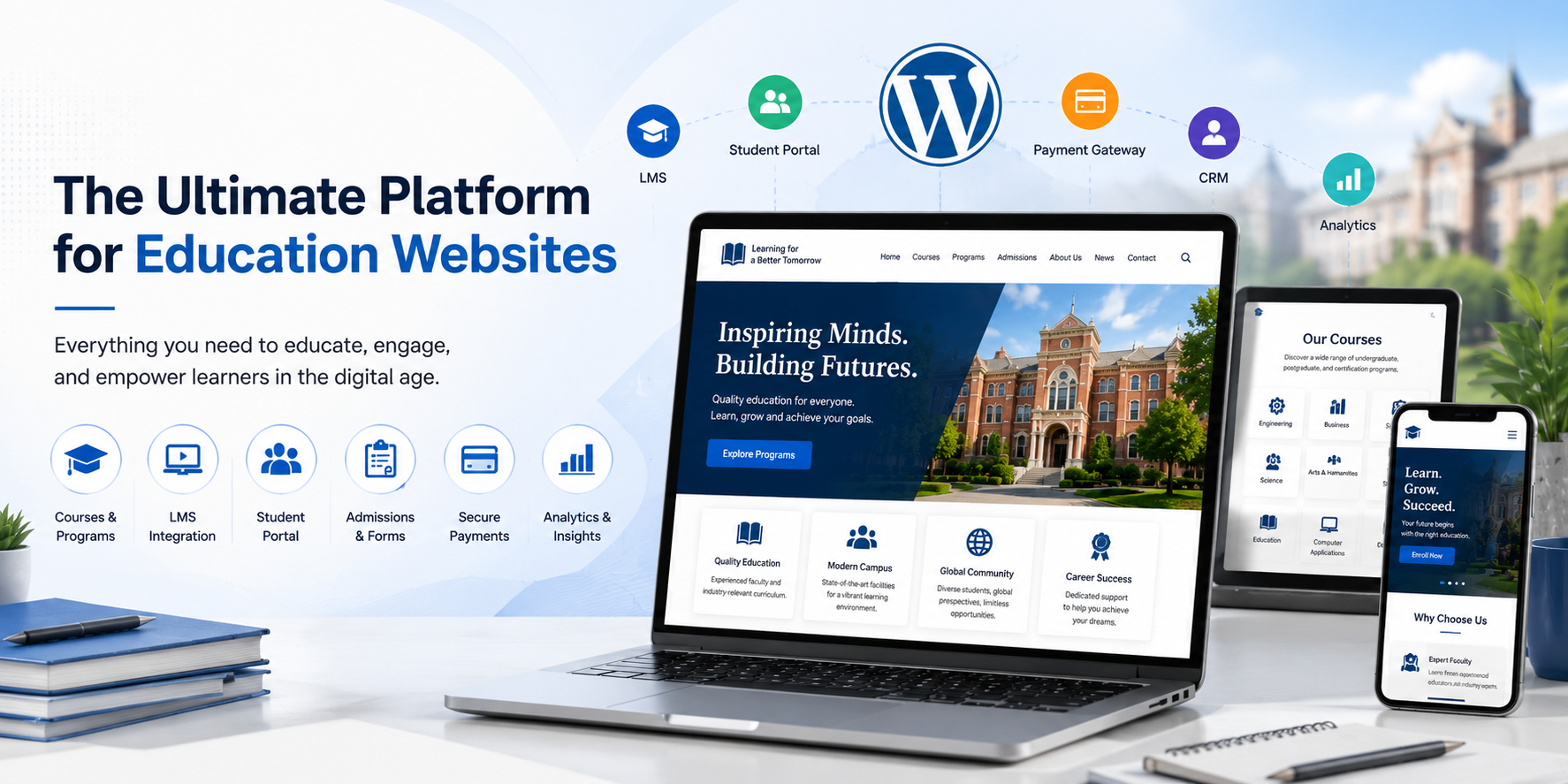 Why WordPress Is a Great Choice for Education Websites