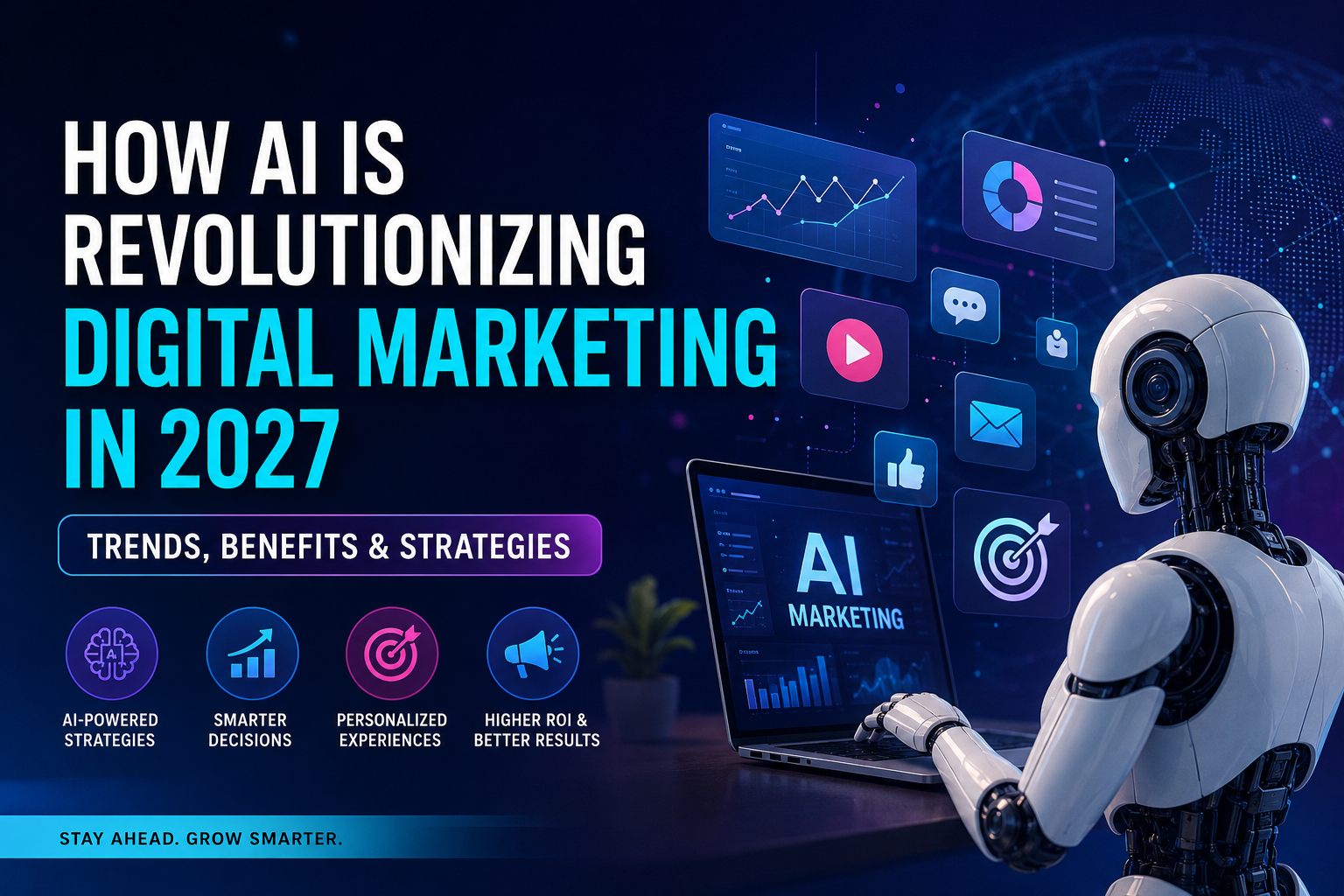 How AI Is Revolutionizing Digital Marketing in 2027: Trends, Benefits & Strategies