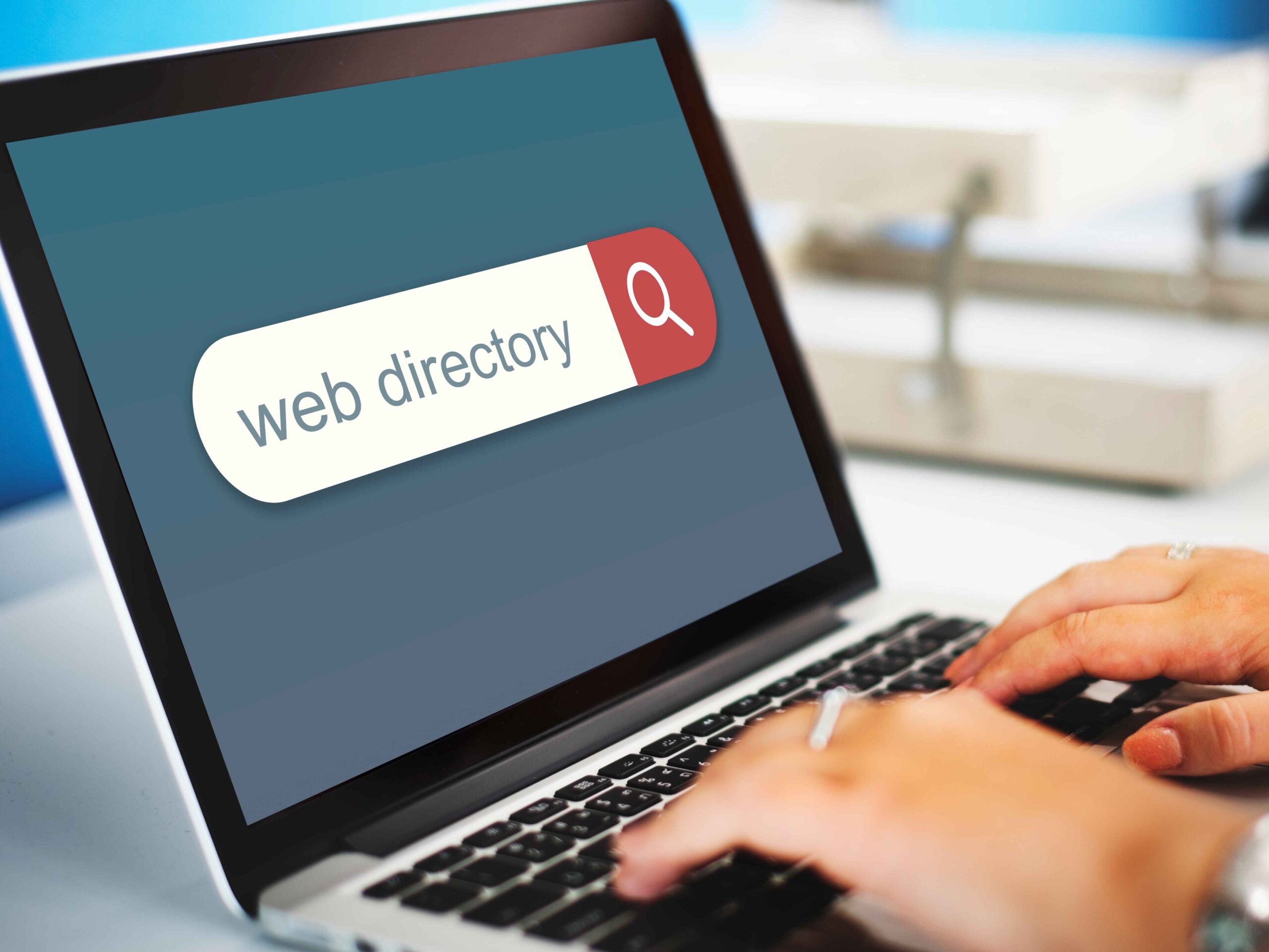 web directory search engine browser find concept