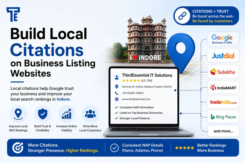 Build Local Citations on Business Listing Websites