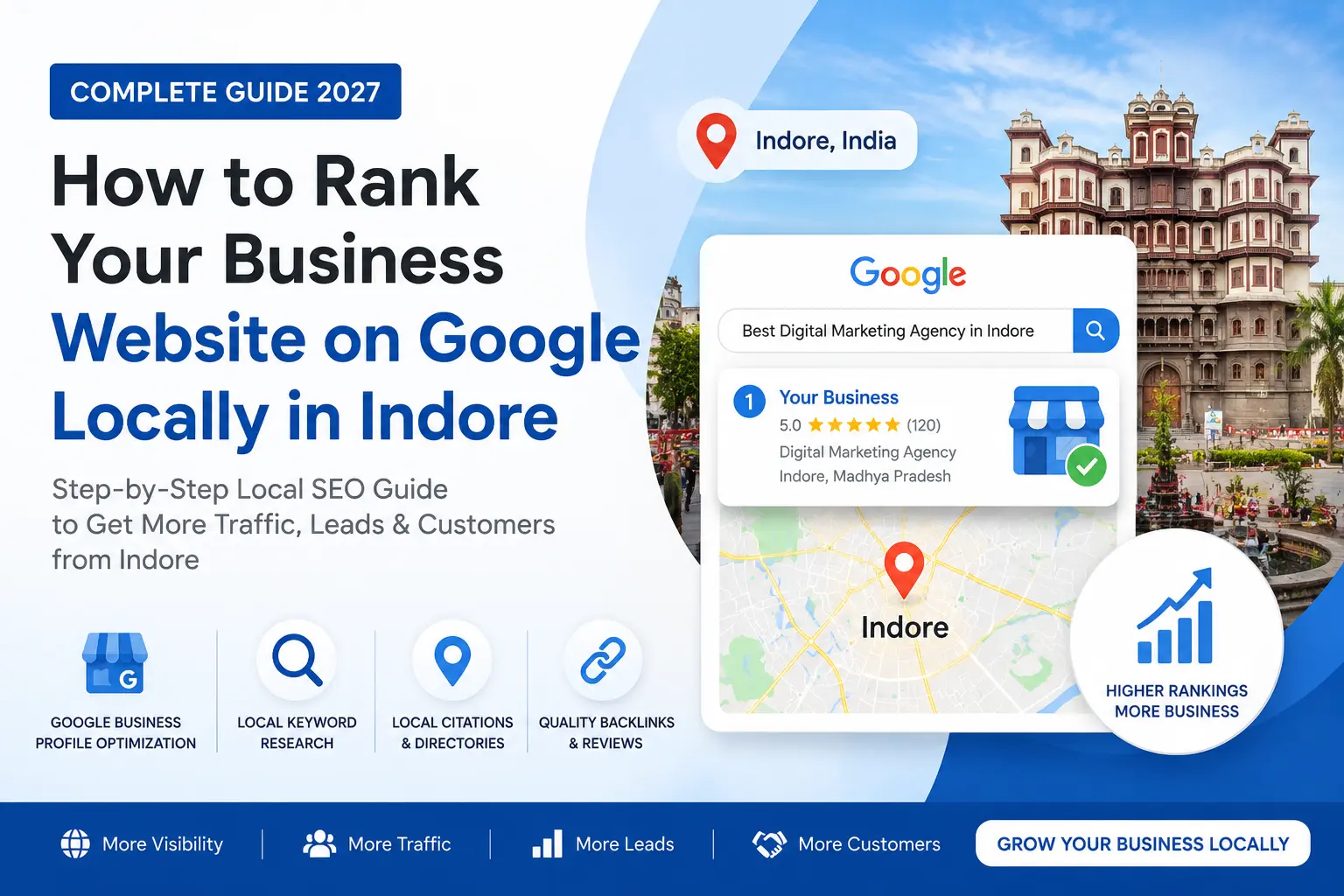 How to Rank Your Business Website on Google Locally in Indore