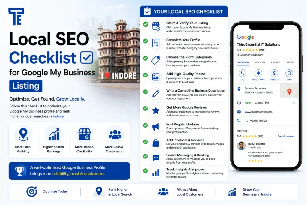 Local SEO Checklist for Google My Businesses Listing