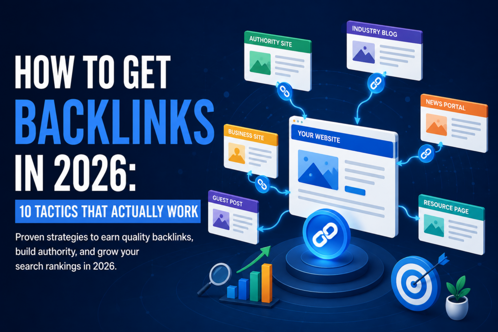 How to Get Backlinks in 2027: 10 Tactics That Actually Work